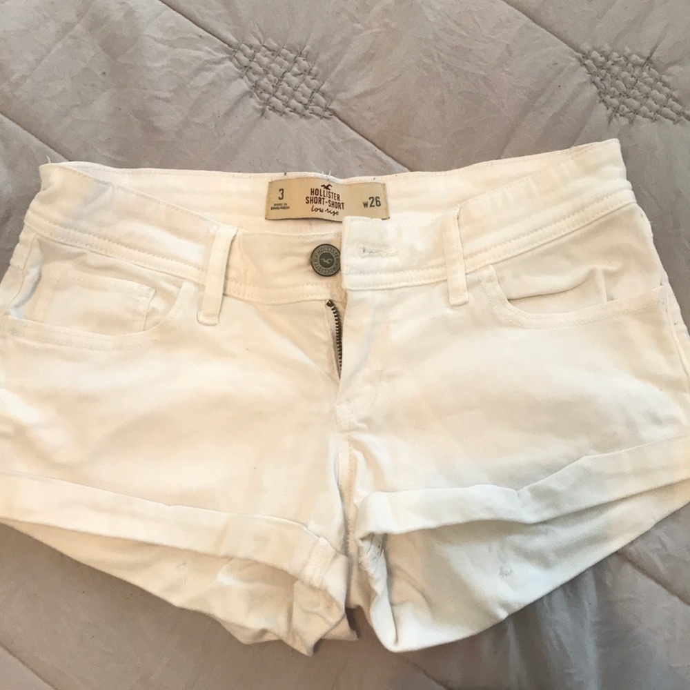White shorts